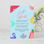 ラストスプラッシュプールパーティー ブライズ 招待状 (スタンド正面)