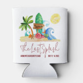 ラストスプラッシュ ビーチ サーフィン ブライズメイドパーティ 缶クーラー (裏面)