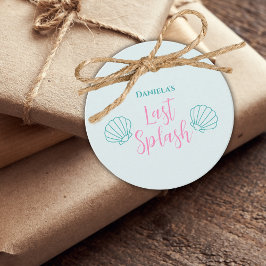 ラストスプラッシュ マーメイド シェル ビーチ ブライズゲットパーティー フェイバータグ