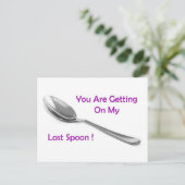 ラストスプーン ポストカード (スタンド正面)