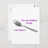 ラストスプーン ポストカード (正面/裏面)