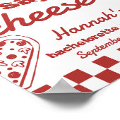 ラストスライス ピザ ブライズメイド フォトブース看板 ポスター (角)