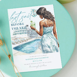 ラストセイルザヴェイルルクスクルーズバチェロレッテ 招待状