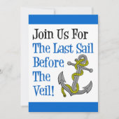 ラストセイルヴェイルクルーズ招待状 招待状 (正面)