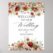 ラストダリアフラワーズセージ秋書道へようこそ ポスター (正面)