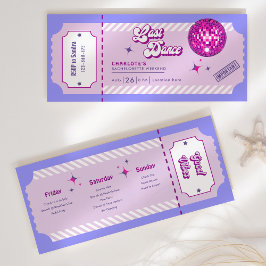 ラストダンスディスコバチェロレッテ週末招待状