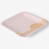 ラストダンスレトロ卒業パーティー ペーパープレート (傾斜あり)