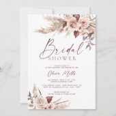 ラストチャンパエレガントンパスボホブライダルシャワー 招待状 (正面)