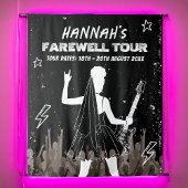 ラストツアーパンクロックバンドバチェロレッテウェルカムサイン タペストリー