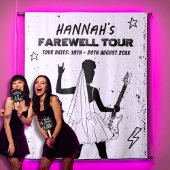 ラストツアーパンクロックバンドバチェロレッテウェルカムサイン タペストリー