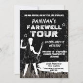 ラストツアーパンクロックバンドバチェロレッテ週末 招待状 (正面)