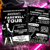 ラストツアーパンクロックバンドバチェロレッテ週末 招待状