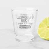 ラストツアー パンクロックバンド ブライズメイドパーティー名 ショットグラス (裏面)