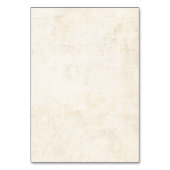 ラストテラコッタフラワーズバーンドオレンジ秋の結婚式 テーブルナンバー (裏面)