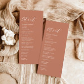 ラストテラコッタ結婚ズ メニュー