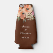 ラストテラコッタ結婚フローラ ボトルクーラー (正面)