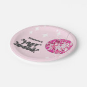 ラストディスコウェルカムサイン ペーパープレート (アングル)