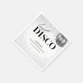 ラストディスコグリッツ&グラムバチェロレッテ スタンダードカクテルナプキン (角)