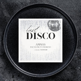 ラストディスコグリッツ&グラムバチェロレッテ スタンダードカクテルナプキン