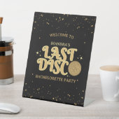 ラストディスコゴールデンレトロバチェロレッテ歓迎 台座サイン (インサイチュ)