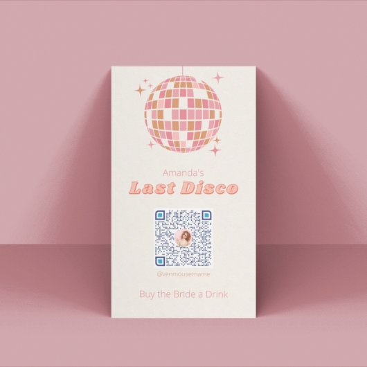 ラストディスコバチェロレッテベンモカード プレイスカード