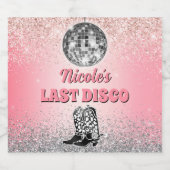 ラストディスコレトロカスタムバチェロレッテ スパークリングワインラベル (シングルラベル)