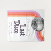 ラストディスコレトロバチェロレッテウィークエンドタペストル タペストリー (正面(横))