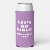 ラストディスコレトロバチェロレッテディスコボール スリム缶クーラー (Seltzer裏面)