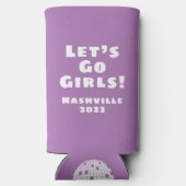 ラストディスコレトロバチェロレッテディスコボール スリム缶クーラー (裏面)