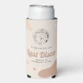 ラストディスコレトロ独身最後の夜カスタム スリム缶クーラー (Seltzer正面)