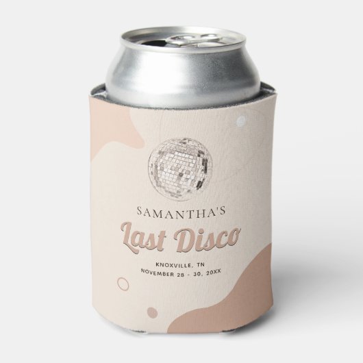 ラストディスコレトロ独身最後の夜会 缶クーラー (缶正面)