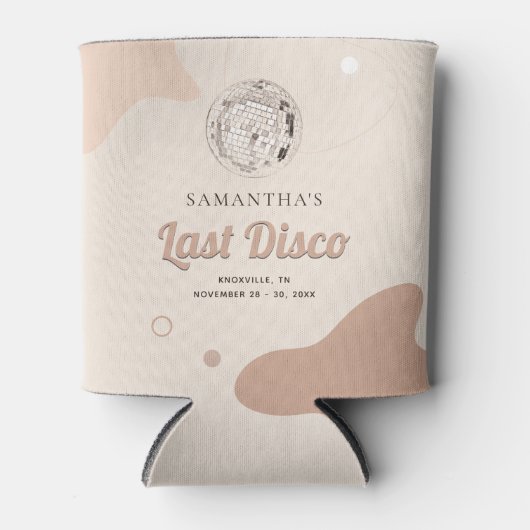 ラストディスコレトロ独身最後の夜会 缶クーラー (正面)