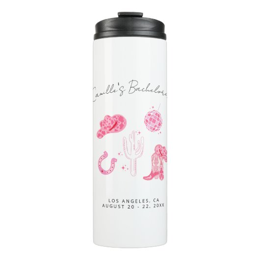 ラストディスコロデオバチェロレッテ週末パーティー タンブラー (正面)