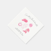 ラストディスコロデオバチェロレッテ スタンダードカクテルナプキン (角)