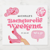 ラストディスコロデオバチェロレッテ スパークリングワインラベル (シングルラベル)