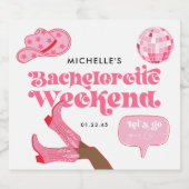 ラストディスコロデオバチェロレッテ スパークリングワインラベル (シングルラベル)