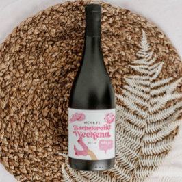 ラストディスコロデオバチェロレッテ スパークリングワインラベル