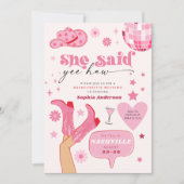 ラストディスコロデオバチェロレッテNash Bash 招待状 (正面)