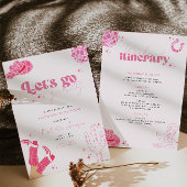 ラストディスコロデオ・バチェロレッテパーティー招待状 招待状