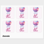 ラストディスコ独身最後のパーティーシール スクエアシール (シート)