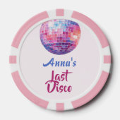 ラストディスコ独身最後の夜 | ポーカー チップ (正面)