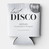 ラストディスコ グリッツ&グラム バチェロレッテパーティー 缶クーラー (正面)