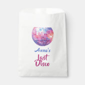 ラストディスコ・バチェロレッテパーティーの景品袋 フェイバーバッグ (正面)