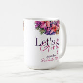 ラストディスコ・バチェロレッテ・パーティー ピンクでいこう！ コーヒーマグカップ (正面右)