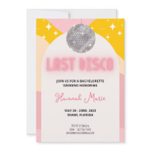 ラストディスコ ブライズメイド ご招待状