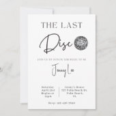ラストディスコ ブライダル バチェロレッテ インビテーション (正面)