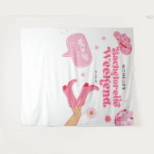 ラストディスコ・ロデオ・バチェロレッテ・パーティー タペストリー (正面(横))