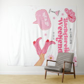 ラストディスコ・ロデオ・バチェロレッテ・パーティー タペストリー (インサイチュ(横))