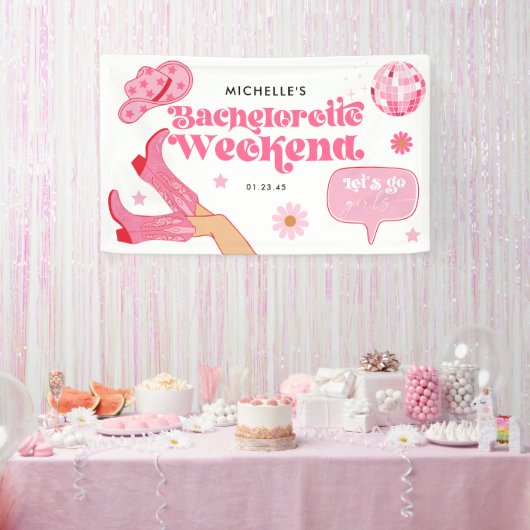 ラストディスコ rodeo ブライズメイドパーティー 横断幕 (パーティー)