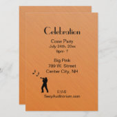 ラストトランペットパーティー 招待状 (正面/裏面)